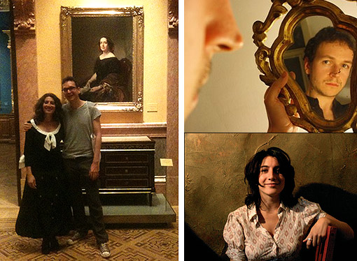 Veladas literarias en el Museo Lázaro. Vanesa Pérez -Sauquillo e Ignacio Vleming