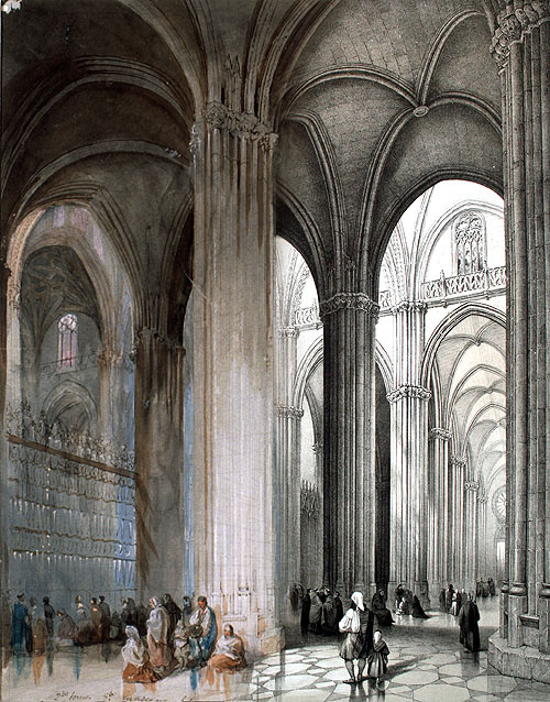 Exposición "Jenaro Pérez Villaamil y la "España artística y monumental"" en el Museo Lázaro Galdiano