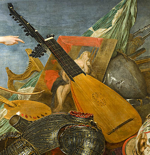 Detalle de obra del Museo Lázaro Galdiano donde se celebrará el concierto gratuito "El canto de las vihuelas" el Día de los Museos. Foto © Selenio 2012