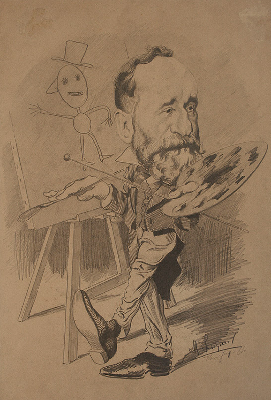 MANUEL LUQUE DE SORIA: Pierre Puvis de Chavannes. Museo Lázaro Galdiano