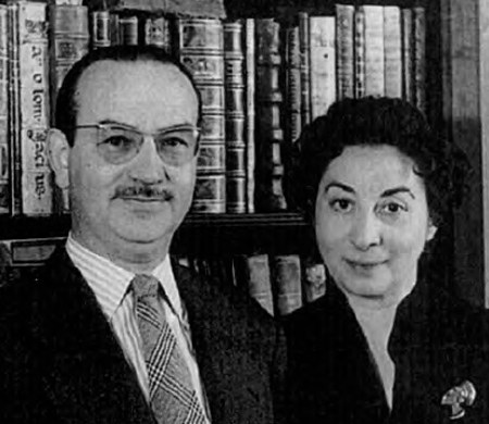 Rodríguez-Moñino y María Brey