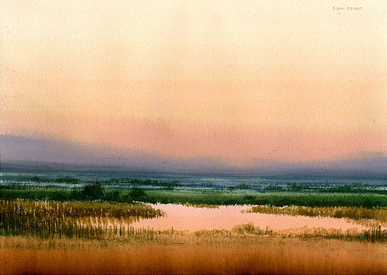 Taller de acuarela por Diego Sierro en el Museo Lázaro Galdiano