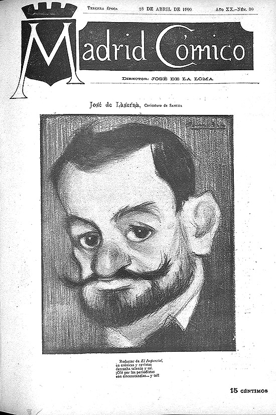 Portada del Madrid Cómico por Sancha Lengo