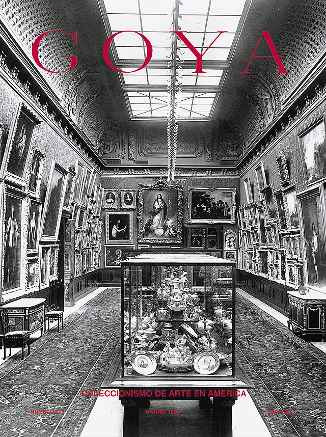 Portada del nº 273 de la revista de arte GOYA dedicada al Coleccionismo en América