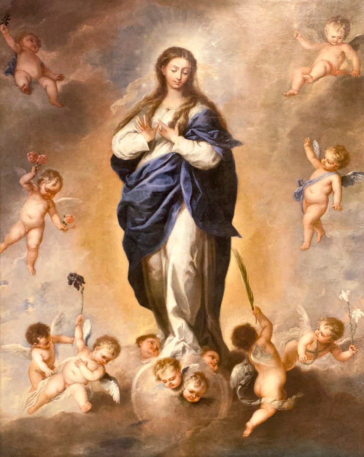 Alonso Cano: Inmaculada Concepción, ¿ca. 1665? Catedral de Notre-Dame, Luxemburgo. (Foto: Tom Brucher. Cortesía de la Fabrique d’Église Notre-Dame).