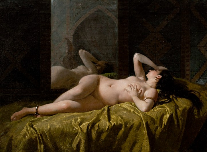 MARIANO FORTUNY: "Odalisca", 1862. Colección particular.