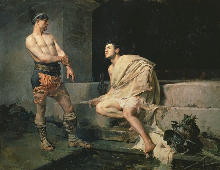 José Moreno Carbonero: "La meta sudante", 1882. Museo de Málaga.