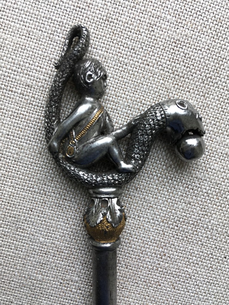 Fig. 4. Detalle de la baqueta de la escopeta de caza de María Cristina de Borbón