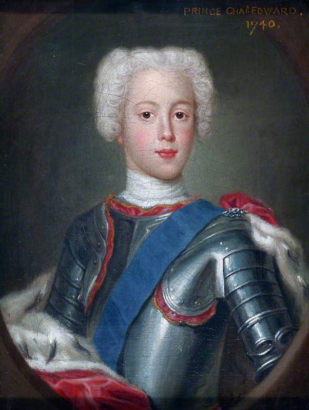 Prince Charles Edward Stuart (1740), Antonio David. V & A Museum