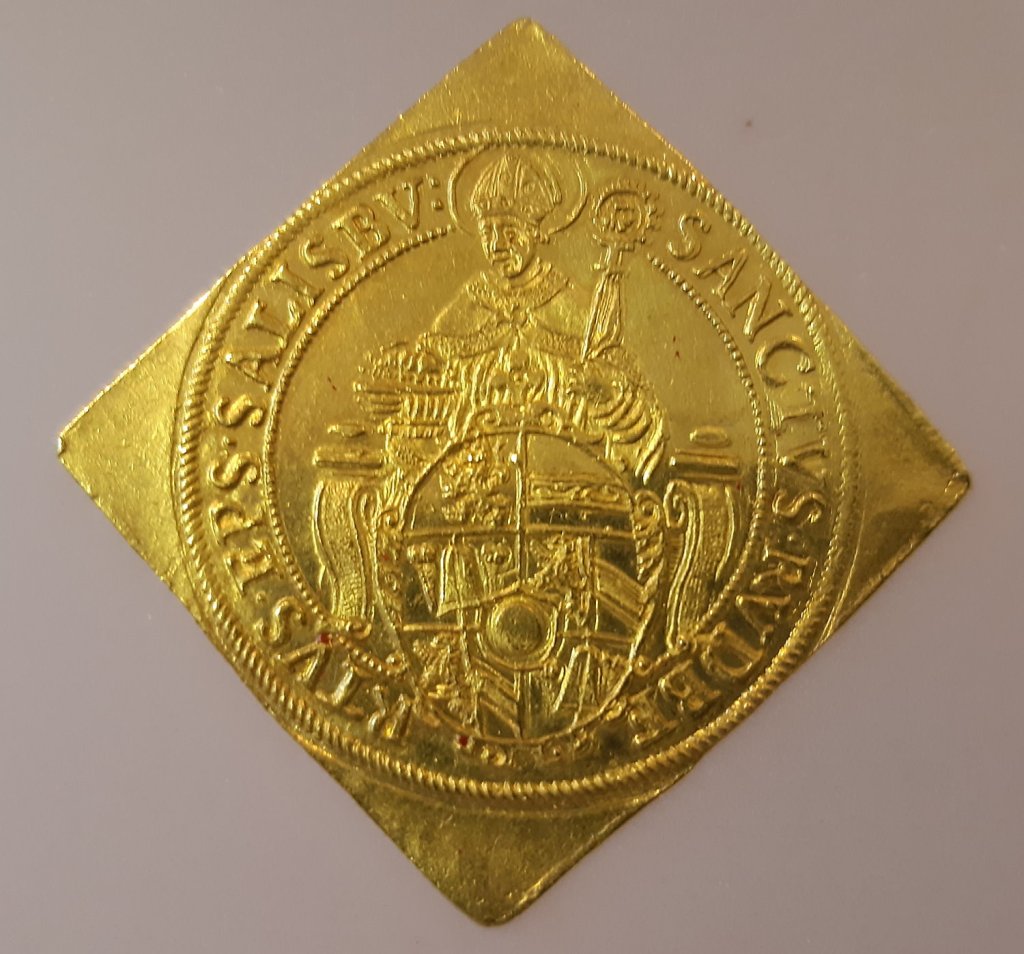 Cuatro ducados, anverso (1593). Museo Lázaro Galdiano