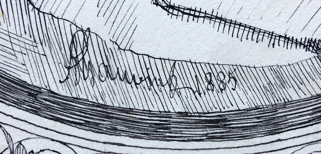 Fig. 2. Detalle de la firma