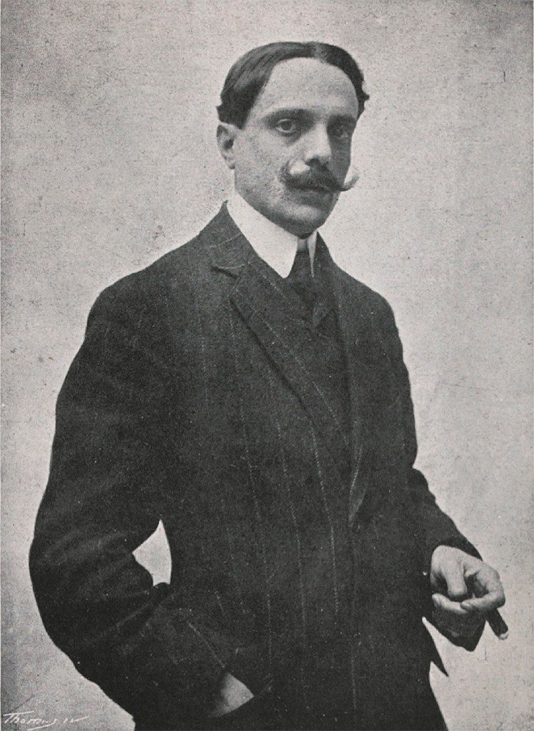 Retrato de Josep Cardona i Furró. Ilustració Catalana, 6/6/1909, p. 328