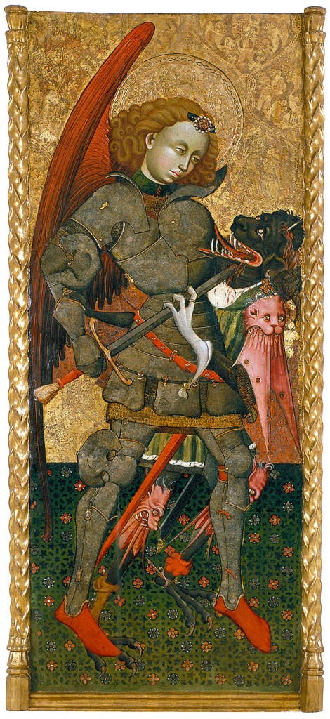 San Miguel Arcángel. Blasco de Grañén, 1435-1445. MNAC