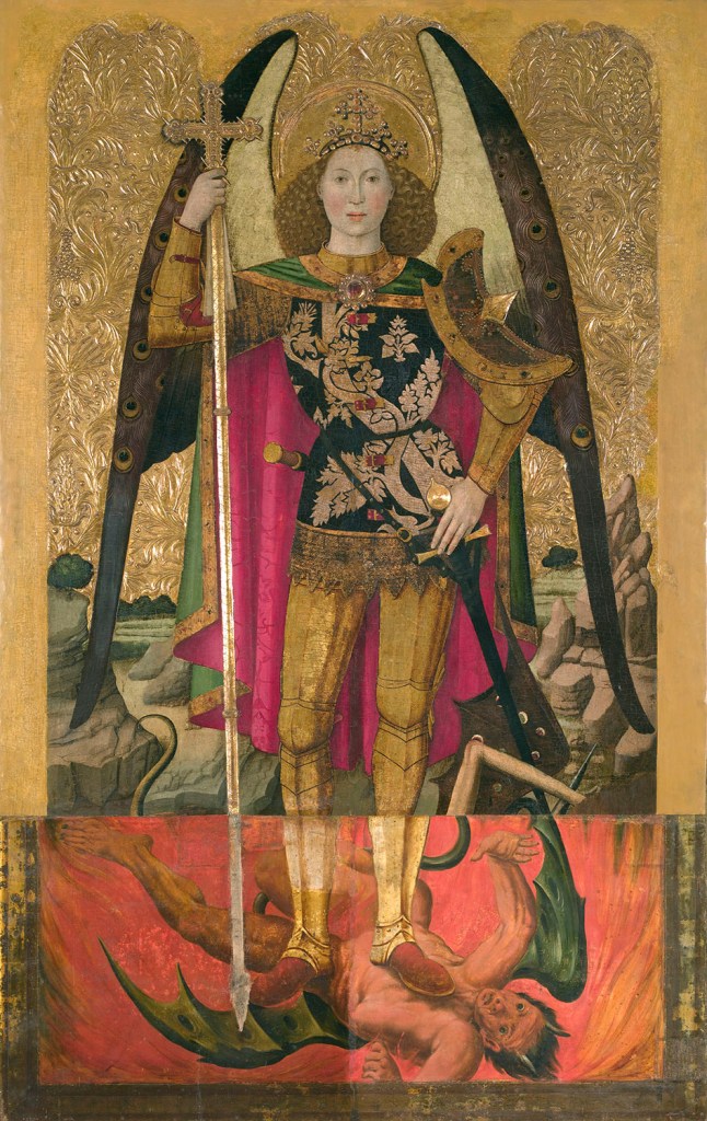 San Miguel. Jaume Huguet, 1455-1460. MNAC